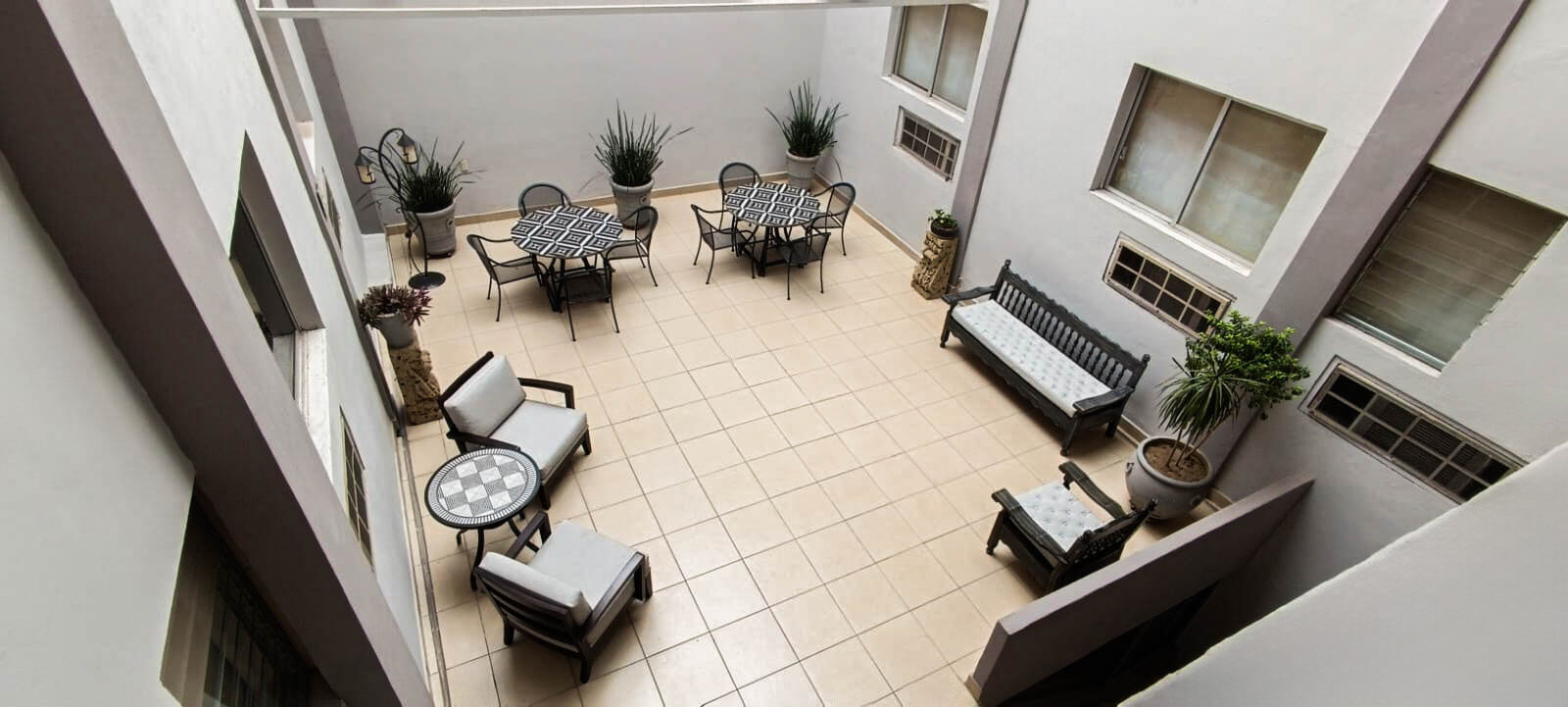 Terraza interior